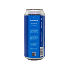 Load image into Gallery viewer, Blue can with text on a transparent background