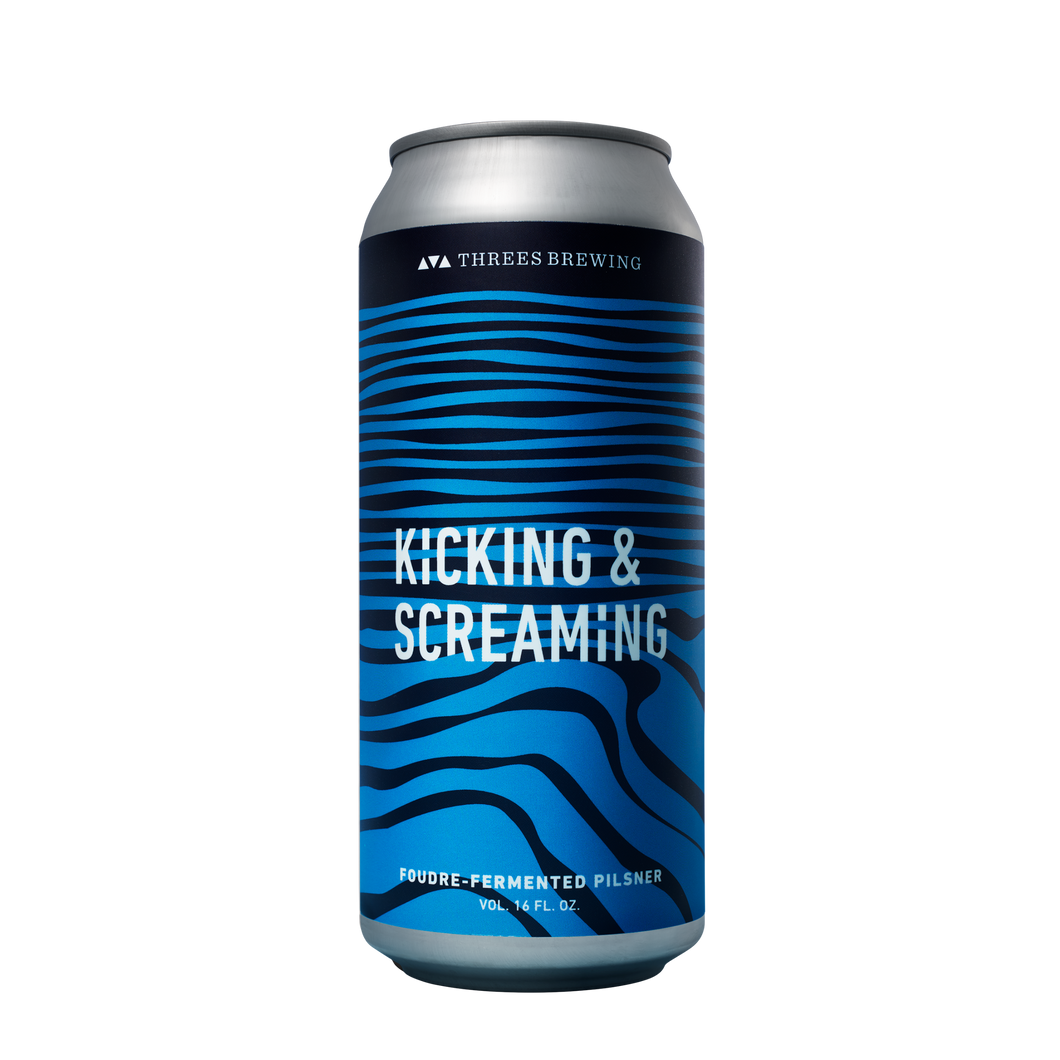 Kicking & Screaming Pilsner | Threes Brewing