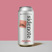 Load image into Gallery viewer, Sidenote - Lemon, Hibiscus &amp; Pink Peppercorn (Hard Seltzer with Lemon Zest, Hibiscus, &amp; Peppercorn)
