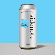 Load image into Gallery viewer, Sidenote - Lime &amp; Cucumber (Hard Seltzer with Lime, Cucumber, &amp; Nelson Sauvin Hops)
