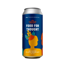 Load image into Gallery viewer, Beer can with &#39;Food for Thought&#39; branding on a white background
