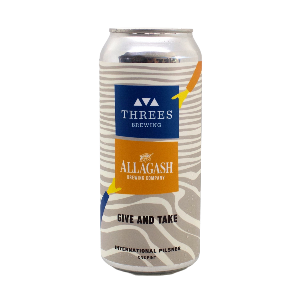 Give and Take (International Pilsner) - Collaboration with Allagash Brewing