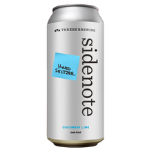 Load image into Gallery viewer, Sidenote - Lime &amp; Cucumber (Hard Seltzer with Lime, Cucumber, &amp; Nelson Sauvin Hops)
