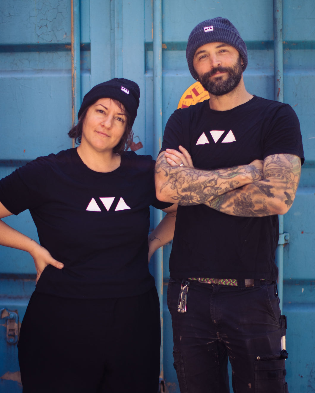 Threes Brewing Beanie in Black