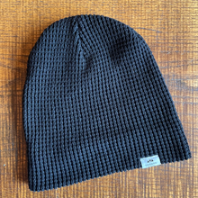 Load image into Gallery viewer, Waffle Beanie Unfolded
