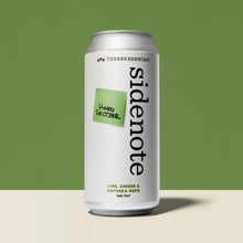 Load image into Gallery viewer, can of hard selzter against lime and white backdrop 
