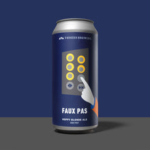 Load image into Gallery viewer, Single can of beer against blue and grey background
