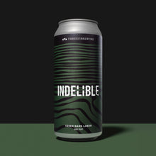 Load image into Gallery viewer, beer can against green and black background
