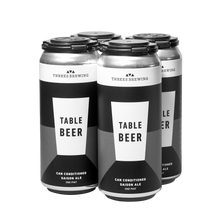 Load image into Gallery viewer, 4-pack of Table Beer cans. 
