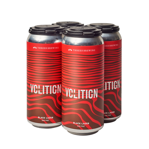 Volition Black Lager | Threes Brewing