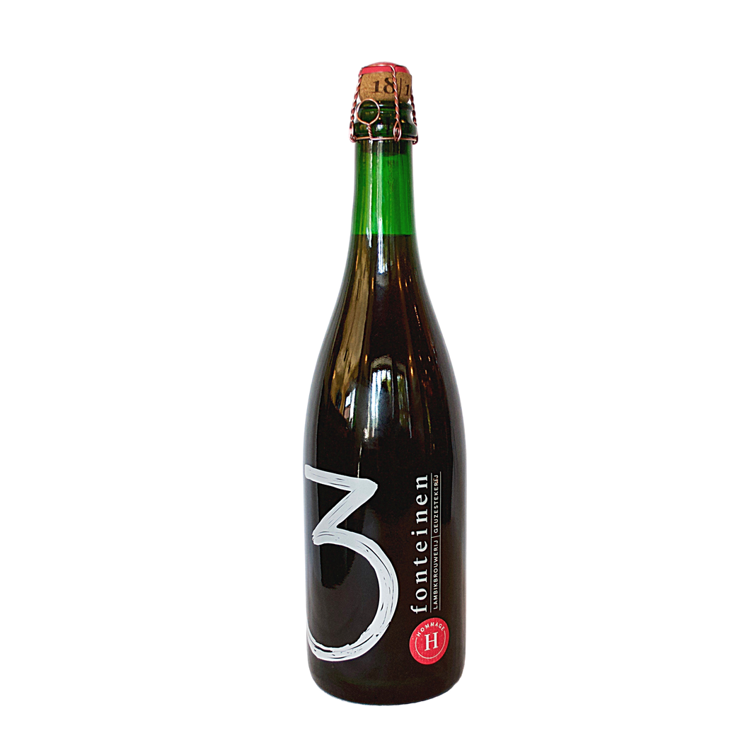 3 Fonteinen Hommage 2019 750ml Bottle (Lambic Blended with Cherries & Raspberry) (Limit One Per Order)